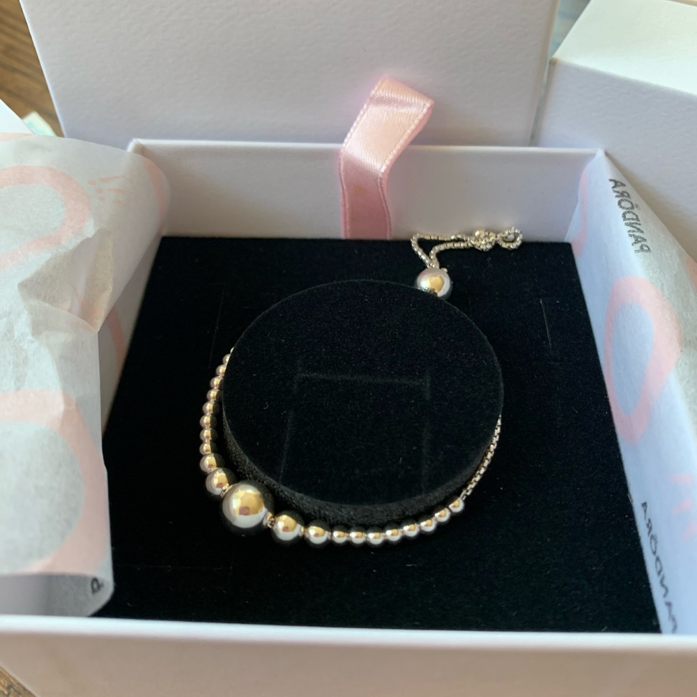 Retired String of Beads Bracelet Size 2 (7.5”)